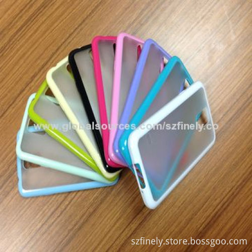 PC + TPU Cases for Samsung Galaxy S5， Matte PC case& Glossy TPU Case, Double Injection